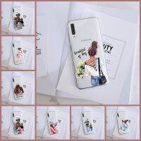 {OLI STUDIO}กลับสำหรับ SamsungA40 A30 A20 E A10ทารกผู้หญิง SiliconeCase ForA51 A71 A80 A70 A60 A50กรณี