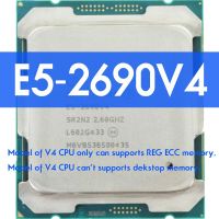 เมนบอร์ดเมนบอร์ดเมนบอร์ด INTEL XEON E5 V4 2690 2.6Ghz สิบสี่นิวเคลียส35M 135W 14Nm LGA 2011-3 CPU Huanzhi X99 F8 DDR4เมนบอร์ด D4