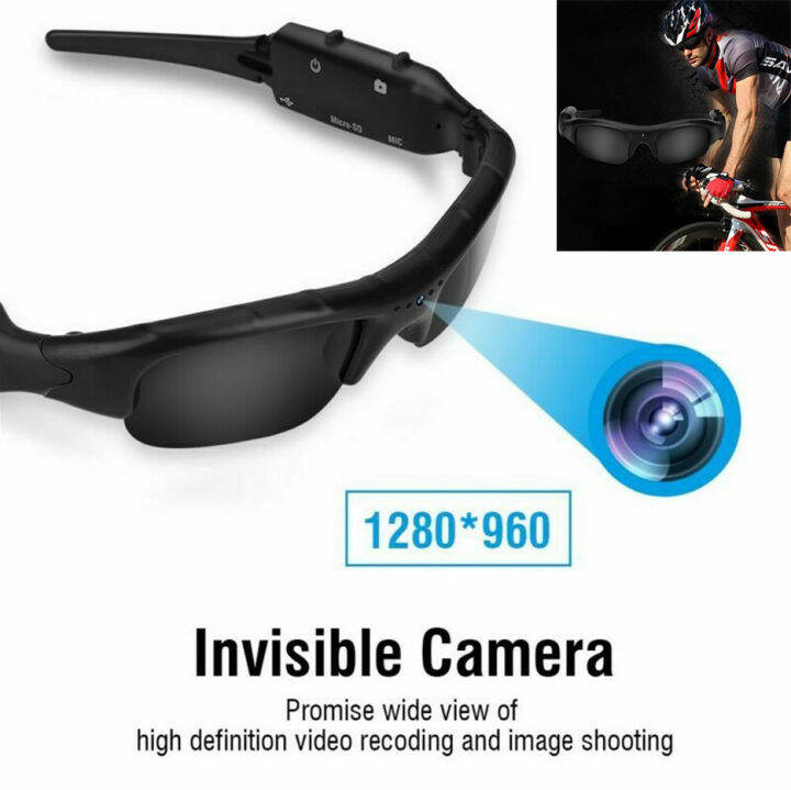 Camera Glasses HD 1080P Covert Eyewear DV DVR Video Recorder Lazada PH