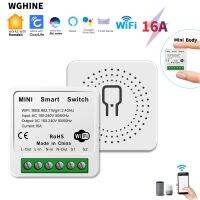 【LZ】○  WGHINE Homekit Cozylife WIFI Mini Interruptor de Iluminação Inteligente 16A DIY Bidirecional Controle Remoto Disjuntor Usado em conju