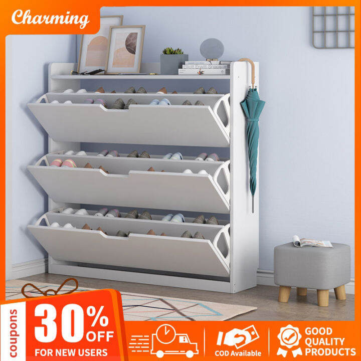 Shoe Wood Shoe Rack Organizer Flip Shoe Rack 110 PESOS