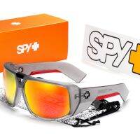 SPYแว่นกันแดดผู้ชาย Polarized TR90 กีฬาความหนา 1.1 มมขี่จักรยานอาทิตย์แว่นตา UV400 กล่องเดิม