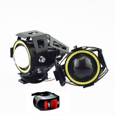 【CW】 Motorcycle Driving Fog work spot Headlight Motorbike 3000LM driving auxiliary lights moto spotlight headlamp
