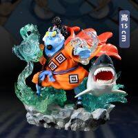 Bandai Seven Warlords Of The Sea Straw Hat Very Flat Fish Man Scene Garage Kit Desktop Model Decoration ed Gift