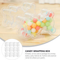 Favors Wedding Transparent Package Bear Shaped Candy Box