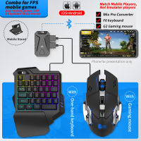 Mix PorLite PUBG Mobile Gamepad Controller Bluetooth Gaming Keyboard Mouse Converter for PS4 Xbox Nintendo Switch Android Ios