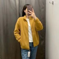 Uniqlo Y440592แจ็คเก็ตแขนยาวซิปเสื้อแจ๊คโพล่าฟลีซลำลองสำหรับในฤดูใบไม้ร่วงผู้ชาย2021ห้องลองเสื้อ