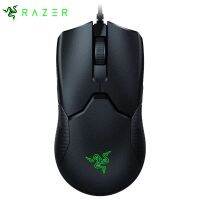 Razer Viper 8Khz เกม Esports เมาส์มีสายน้ำหนักเบาตามหลักสรีรศาสตร์ RGB เอฟเฟกต์แสงเลื่อนเมาส์มือสอง