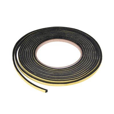 1PC EVA Foam Seal Tape 5mm/8mm/10mm/15mm/20mm/30mm/50mm Wide 3mm Thickness 13 Feet(4 Meter) Long Adhesive Weather Strip Adhesives Tape