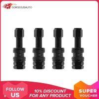 4Pcs รถ Auto สแตนเลส Clamp-In ยางแบบไม่มียางล้อ Valves