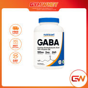 NUTRICOST GABA 500MG 240 VIÊN NHỘNG Bổ Sung Chất Dinh Dưỡng Giúp Hỗ Trợ