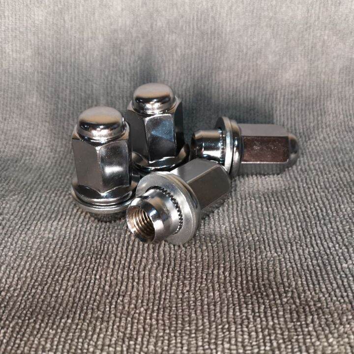 ☬Magwheel Nut Lugnut Lug Nut w Lock Washer 12 x 1.50 (Toyota Camry