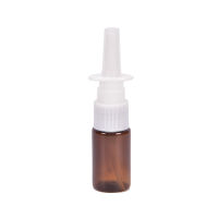 UNI [Jettingbuy] 1Pc 10Ml สเปรย์พ่นจมูกขวดปั๊ม Sprayer Mist จมูกสเปรย์รีฟิลสีน้ำตาล