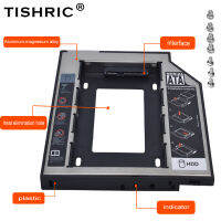 Tishric พลาสติกอลูมิเนียม9.5มม. SATA 3.0 HDD Caddy 2.5 ";