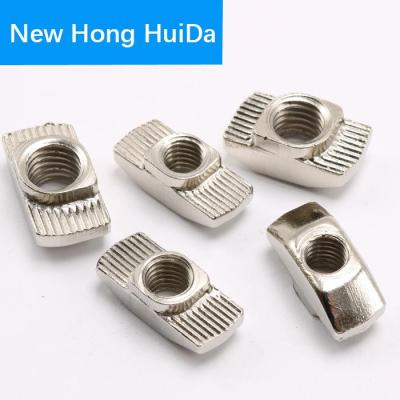 M3 M4 M5 M6 M8 Slot T-nut Sliding T Nut Hammer Drop Fasten Connector Aluminum Extrusion Hammer Profile Groove 2020 3030 4040 45