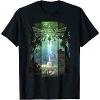 HOT ITEM!!Family Tee Couple Tee Nintendo Zelda The Master Sword Lost Woods Artwork T-Shirt T-Shirt For Adult