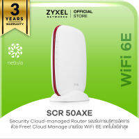 ZYXEL SCR 50AXE Secure Cloud-managed Router with AXE5400 Tri-Band WiFi 6E