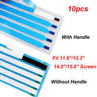 10pcs New Pull Tabs Stretch Release Adhesive Strips for LCD Screen withwithout Handle - BlackWhite