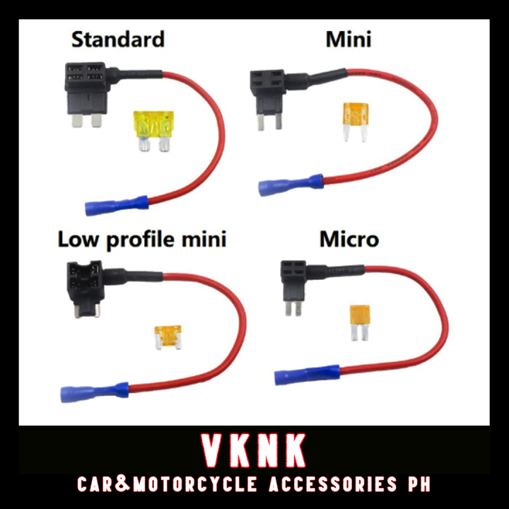 Addacircuit Fuse Holder Micro/Mini/Lowprofile mini/Standard ATM APM