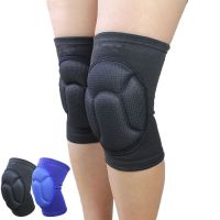 [Rear Waves] ThickeningKnee Pads รองเข่ายืดหยุ่นสนับสนุน FitnessBasketball วอลเลย์บอลรั้งป้องกันลื่นรองเข่า