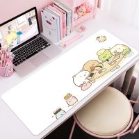 Mouse Pad Kawaii Rilakkuma Large Gamer XXL Keyboard Mouse Mat 800x300mm Carpet Rubber Tapis Souris Gaming Notebook For Mousepad