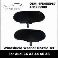 4FD955988รถ1คู่ซ้ายขวาเครื่องซักผ้ากระจกหน้ารถ Jet สำหรับ Audi C6 A3 A4 4FD955987 Auto Parts