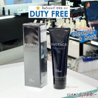 Dior?ป้ายคิง SAUVAGE 2 in 1โฟมล้างหน้า FACE CLEANSER AND MASK  มาส์กหน้า 120ml สินค้าจาก King Power