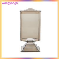 wangyongh 1PC cotton Pad Holder แผ่นแต่งหน้าผ้าฝ้าย Swab dispenser ผู้ถือพลาสติก