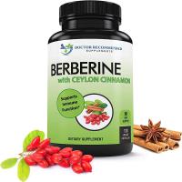 DOCTOR RECOMMENDED SUPPLEMENTS Berberine with Ceylon Cinnamon - 1200mg - 120 Veggie Capsules