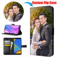 Custom พิมพ์อัลบั้มรูปถ่ายสำหรับ Samsung S22 Ultra A13 A23 A33 A52 A53 M23 M33 M53 5G DIY ส่วนบุคคลพลิกปกหนัง snjspk