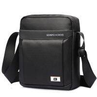 new black Oxford Mens Single Shoulder Bag Swiss Waterproof Messenger Bags crossbody bags for men 2019 bolso hombre bandolera