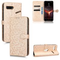 สำหรับ Asus ROG Phone II ZS660KL เคสโทรศัพท์หนังลายจุดรังผึ้ง