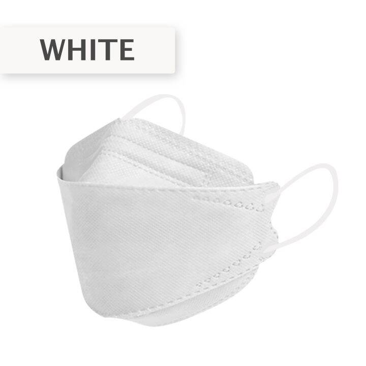 10PCS 20PCS 50PCS KF94 Mask 4Layer NonWoven Protective Filter 3D