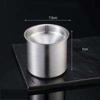 hot【DT】 Detachable Metal Ashtray Funnel Windproof Car Cup Room Anti-fly Ash OfficeTH