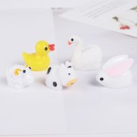 10PCS Charms Resin Animals Cartoon Accessories Making Supplies Scrapbooking Crafts