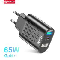 Hjghfhf Hoguo 65W เครื่องชาร์จ GaN แท็บเล็ต USB เร็ว Type C สำหรับอะแดปเตอร์ไอโฟน