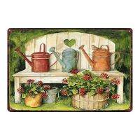 2020 Gardens, Lavender, Flowers Metal Tin Sign Vintage Plate Wall Pub Restaurant  Home Art Decor  Iron Poster  DU-8331B