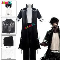 ANIMECC Dabi My Hero Academia Boku No Hero Academia Cosplay Costume Wig Jacket Coat T Shirt Halloween Party For Men Women S-XXXL