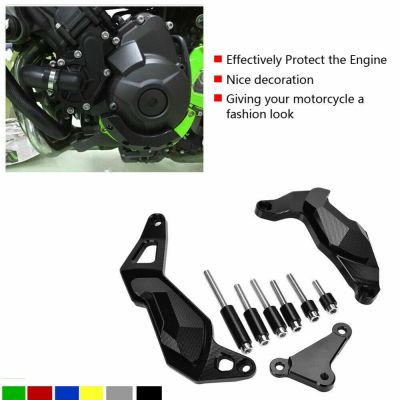 ท์☃☋เซ็ทคลุมเตียงป้องกันตัวเลื่อนเคสเครื่องยนต์สำหรับ KAWASAKI NINJA 400 250 2018 2019 2020