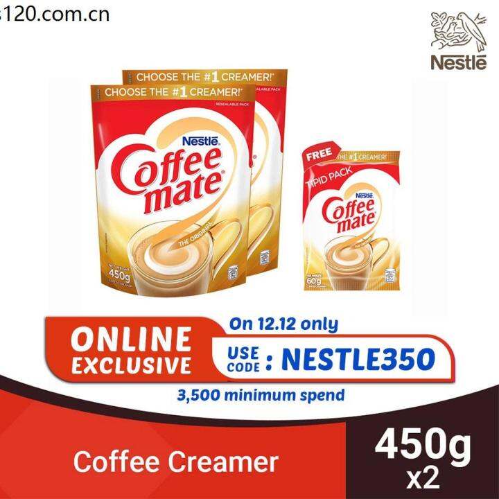 Coffee Mate Coffee Creamer 450g Pack of 2 with Coffee Mate 60g Sachet Lazada PH