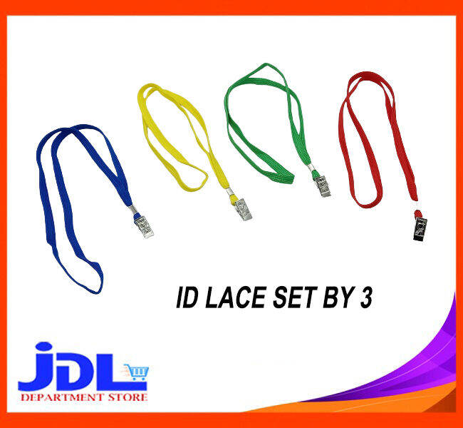 JDL ID LACE ASSORTED COLORS SET BY 3 Lazada PH