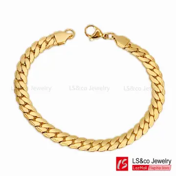 Tiny 18k Gold-Plated Carrie Personalized Bracelet - MYKA