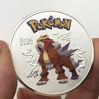 【In Stock】 uuzlaz Pokemon Anime Plated Game คอลเลกชันเกมที่ระลึก Pikachu Pokemon Cards Christmas