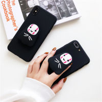 เคสโทรศัพท์นิ่มสำหรับ iPhone 15 14 13 12 11 Pro Max Mini 6 6S 7 8 Plus X XS Max XR SE 2020 3มิติที่ตั้งการ์ตูน3มิติ