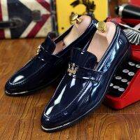 HOT11★Retro Classic ของผู้ชาย Loafers Breathable ยี่ห้อผู้ชายรองเท้าสบายๆรองเท้าบุรุษ Chaussures Homme กลางแจ้งชายรองเท้า