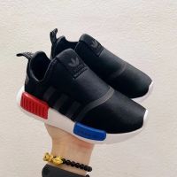 13original AD- NMD360 ยืดหยุ่นและสะดวกสบาย ด้วยการกระแทกเท้าเดียว และรองเท้าเด็ก