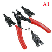 SUN 4 IN 1 Multifunctional Snap Ring Pliers Multi Tools Multi Crimp Internal Tool