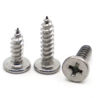 M2 M2.3 M2.6 M3 M3.5 M4 M5 M6 CM A2 304 Stainless Steel Phillips Cross Super Ultra Thin Flat Wafer Head Self-tapping Wood Screw