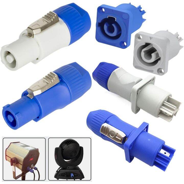 MENTAL 250V Powercon Connector 3 PIN 20A NAC3FCA NAC3FCB AC Male Plug ...
