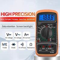 XL830L Handheld Digital Multimeter LCD Backlight AC/DC Voltmeter DC Ammeter Ohm Voltage Resistance Teste Universal Tester Electrical Trade Tools Teste